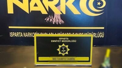Isparta İl Emniyet Müdürlüğü Narkotik Suçlarla Mücadele Şube Müdürlüğü ekipleri