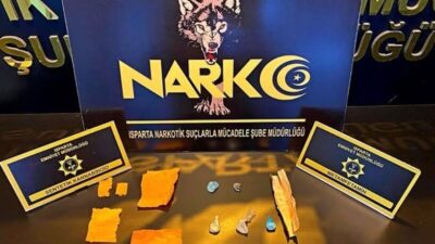 Isparta’da Narkotik ve KOM ekipleri son iki gün içinde eş