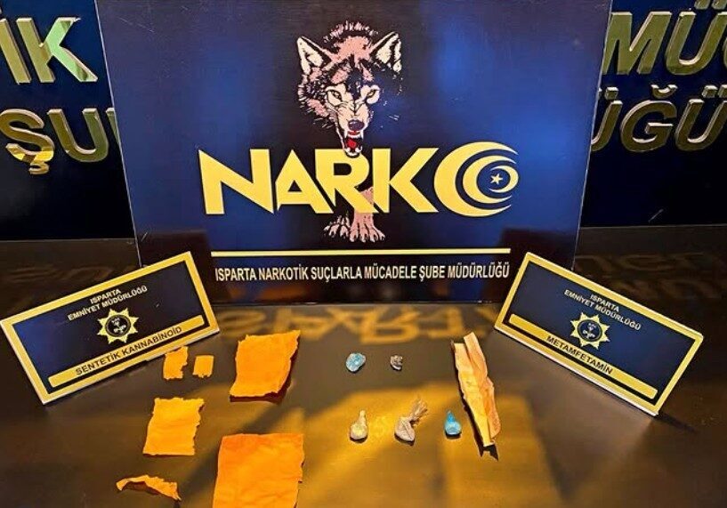 Isparta’da Narkotik ve KOM ekipleri son iki gün içinde eş