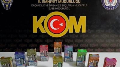 Isparta’da polis ekipleri, yılbaşı kutlamaları sırasında kaçak içki ve elektronik