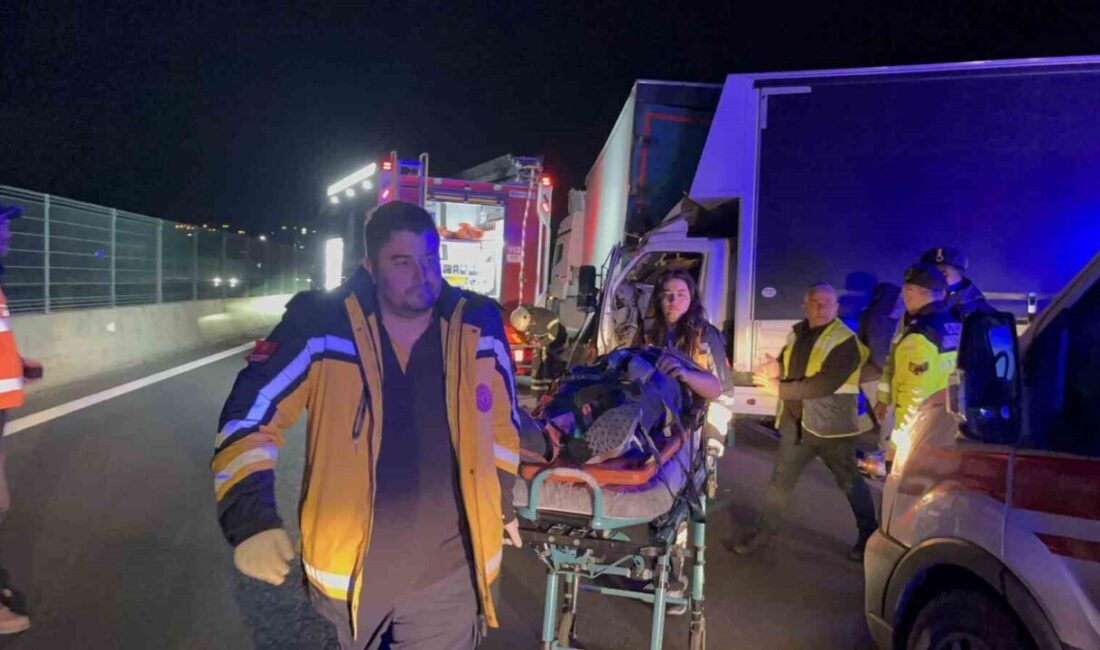 Avrupa Otoyolu (TEM) üzerindeki Silivri bölgesinde meydana gelen bir zincirleme