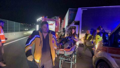 Avrupa Otoyolu (TEM) üzerindeki Silivri bölgesinde meydana gelen bir zincirleme