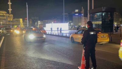 İstanbul’da, 39 ilçede “Huzur İstanbul” adlı güvenlik uygulaması kapsamında helikopter