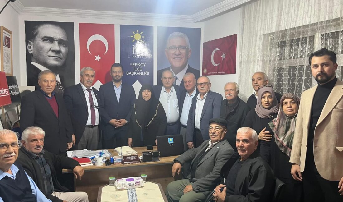İYİ Parti Yerköy İlçe Başkanı Tahsin Kılıçlı, 2026 yılı dolayısıyla