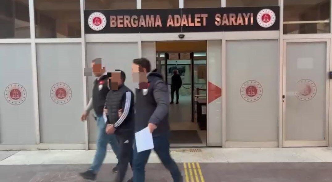 Bergama ilçesinde, polis ekipleri tarafından yapılan operasyonda uyuşturucu madde ticaretine