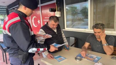 Sakarya İl Jandarma Komutanlığı, dolandırıcılık olaylarını önlemek amacıyla kırsal mahallelerde