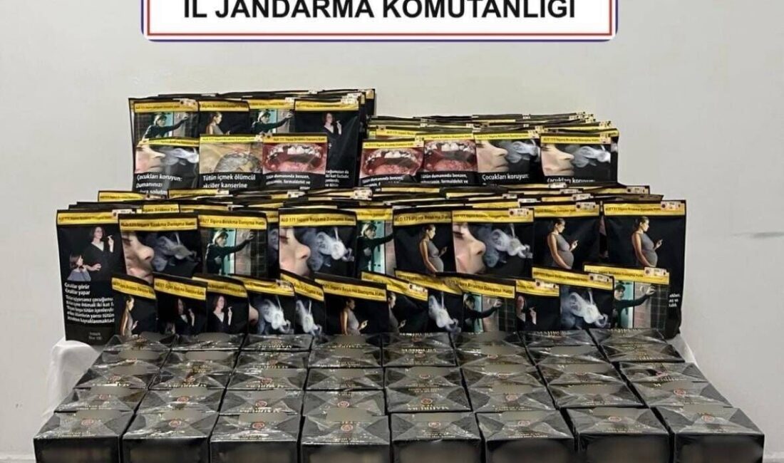 Afyonkarahisar’da jandarma ekipleri tarafından durdurulan bir araçta yapılan aramada kaçak