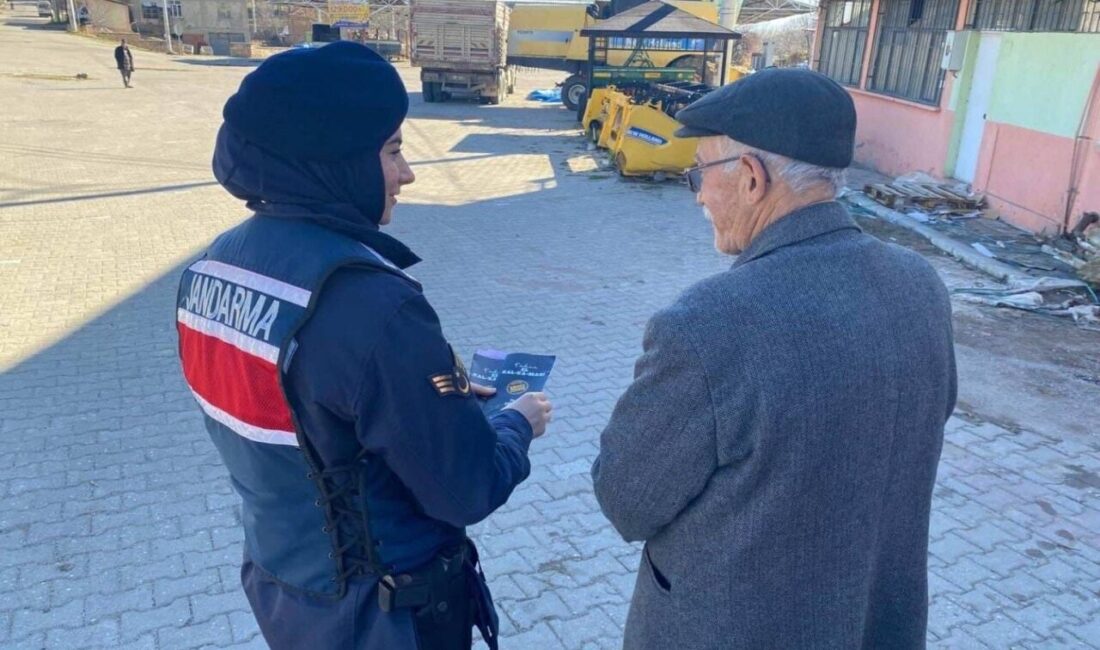 Hocalar ilçesinde, Afyonkarahisar İl Jandarma Komutanlığı tarafından kadına şiddetle mücadele
