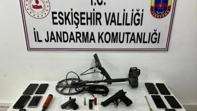 Eskişehir bölgesinde Jandarma ekipleri tarafından düzenlenen bir operasyonda, tarihi bir