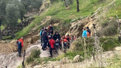 Aydın’ın Efeler ilçesinde, bir kişinin iddiaya göre define aramak amacıyla