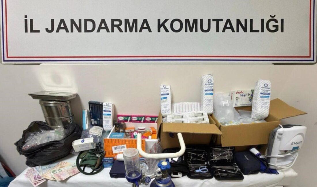 Eyyübiye ilçesinde kaçak sağlık merkezine yönelik gerçekleştirilen operasyonda 2 kişi
