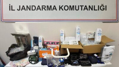 Eyyübiye ilçesinde kaçak sağlık merkezine yönelik gerçekleştirilen operasyonda 2 kişi