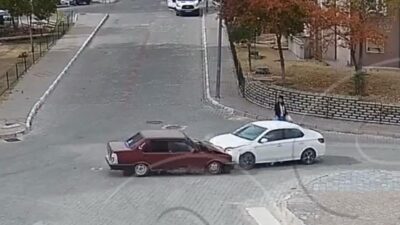 Nevşehir’de iki araç çarpıştı. Trafik kazası, Güvenlik Yönetim Sistemi (KGYS)