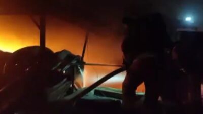 Kahramanmaraş’ta, Dulkadiroğlu ilçesi Küçük Sanayi Sitesi’nde bulunan bir iş yerinde