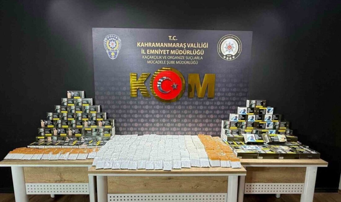 Kahramanmaraş’ta düzenlenen operasyonlarda 5 şüpheli kaçakçılık suçundan yakalandı ve adli