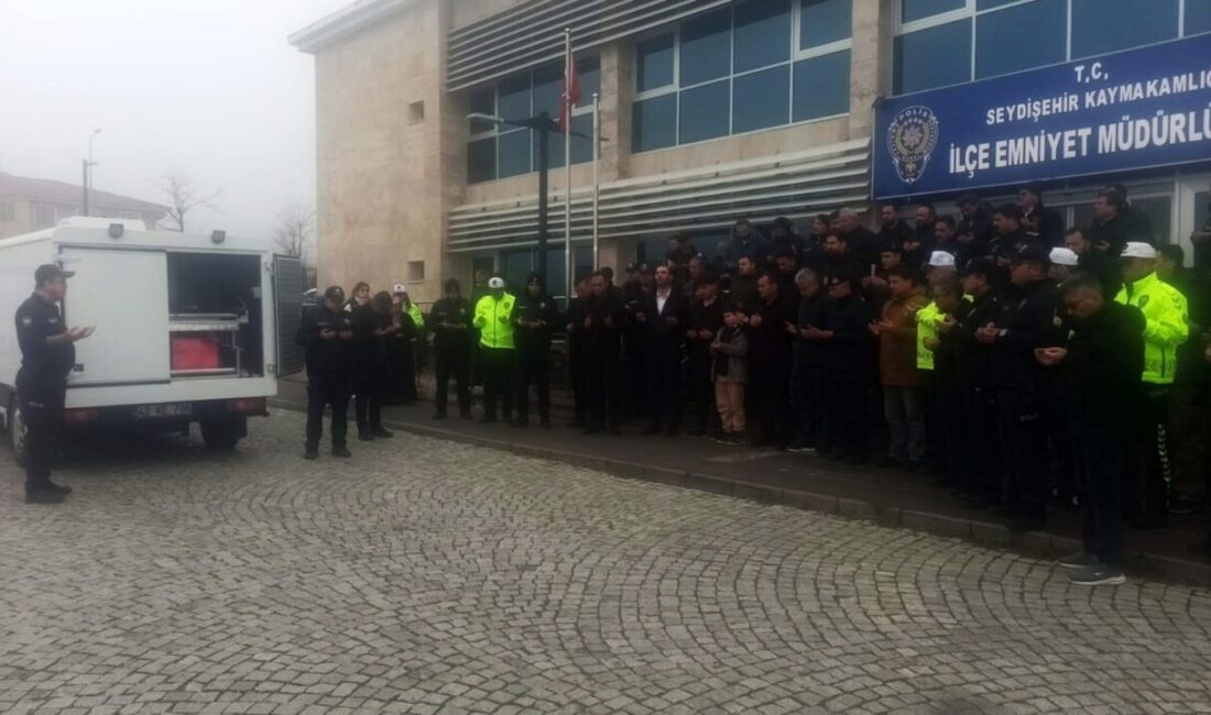 Konya’nın Seydişehir ilçesinde görevli bir polis memuru, yaşadığı kalp krizi