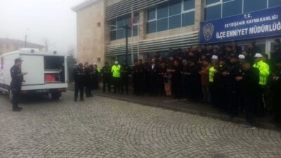 Konya’nın Seydişehir ilçesinde görevli bir polis memuru, yaşadığı kalp krizi