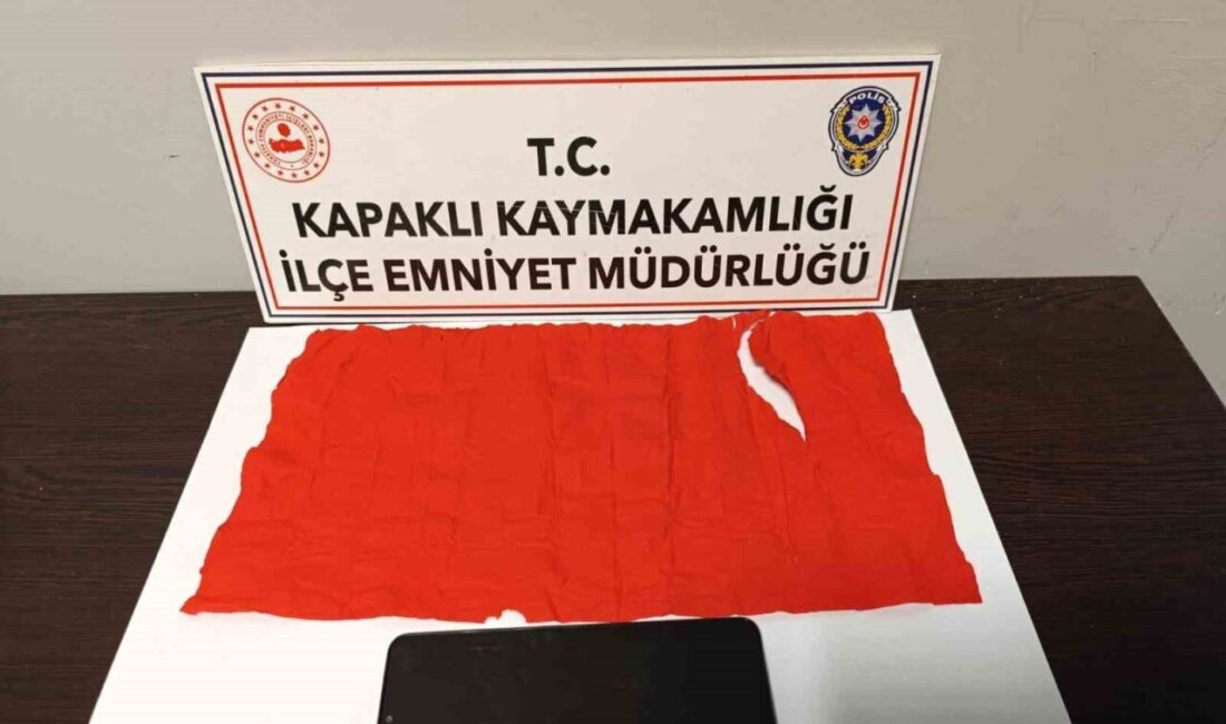Kapaklı ilçesinde polis ekipleri tarafından gerçekleştirilen operasyonda uyuşturucu madde satıcısı