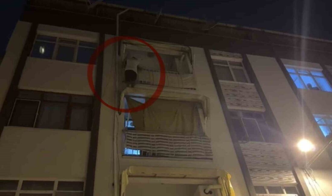 Samsun’da yabancı bir kişi, kapısına gelen sivil polislerden korkarak panikle
