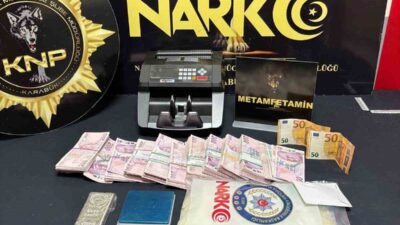 Karabük’te gerçekleştirilen operasyonda 497 gram metamfetamin ve önemli miktarda para
