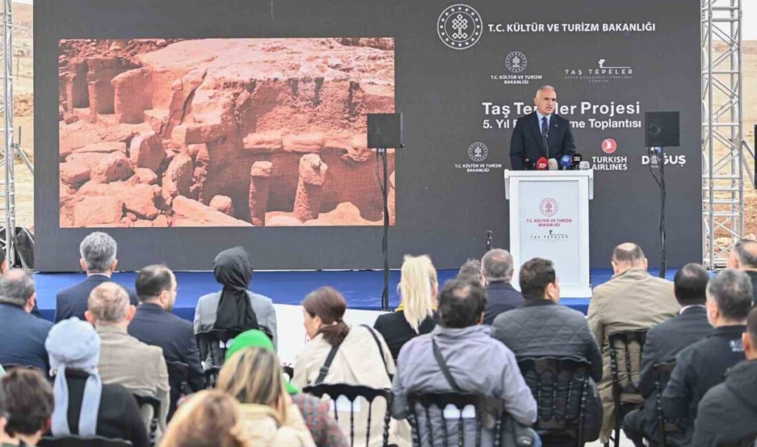 Kültür ve Turizm Bakanı Mehmet Nuri Ersoy, Şanlıurfa’da bulunan Karahantepe’nin,