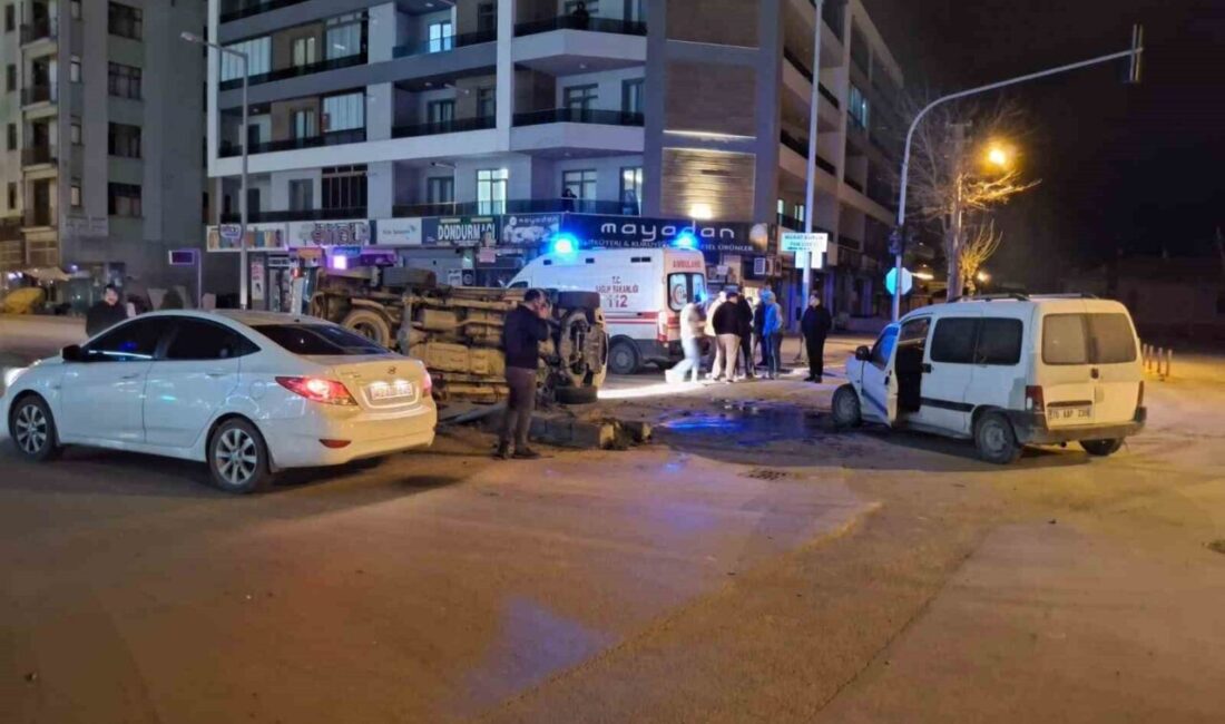 Konya’nın Karapınar ilçesinde meydana gelen trafik kazasında 2 kişi yaralandı.