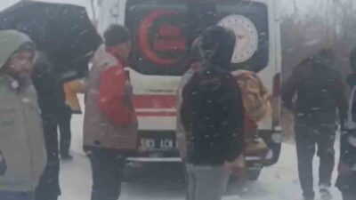 Siverek ilçesine bağlı Taşıkara kırsal mahallesinde yaşanan olayda, yoğun kar