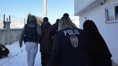 Kastamonu’da gerçekleştirilen baskında DEAŞ silahlı terör örgütüne mensup olduğu şüphelenilen