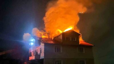 Azdavay ilçesine bağlı Gümürtler köyü Alimoğlu Mahallesi’nde dün gece meydana