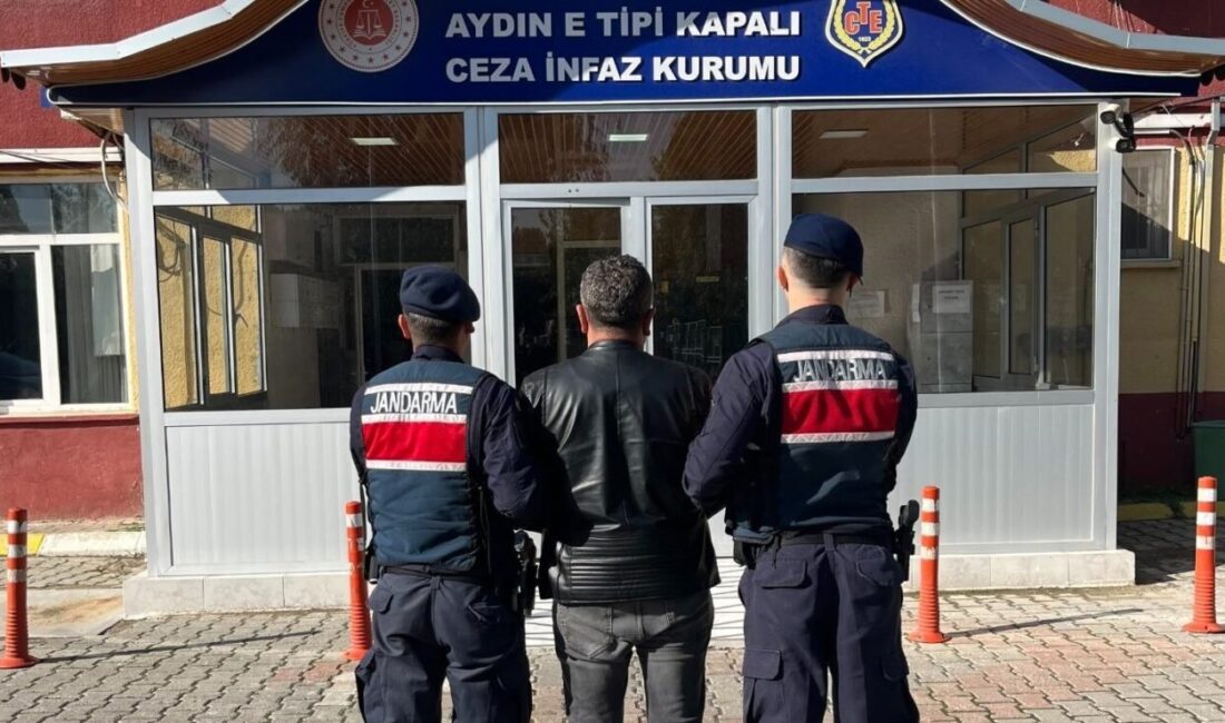 Aydın’ın Köşk ilçesinde jandarma ekipleri tarafından kasten adam öldürme suçundan