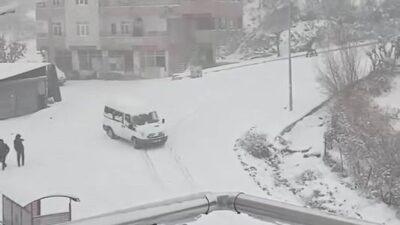 Diyarbakır’ın Kulp ilçesinde meydana gelen olayda, buzlanma sebebiyle kontrolünü yitiren