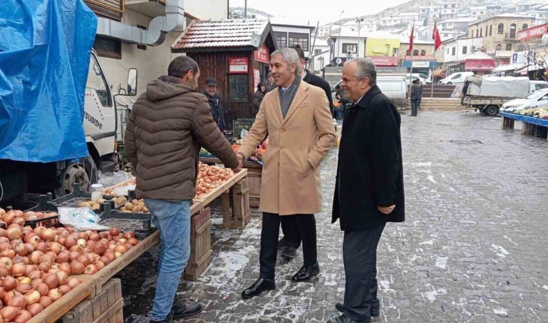 Beypazarı İlçe Kaymakamı Ünal Coşkun, Beypazarı’nda ticari faaliyetlerin yoğun olduğu