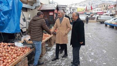Beypazarı İlçe Kaymakamı Ünal Coşkun, Beypazarı’nda ticari faaliyetlerin yoğun olduğu