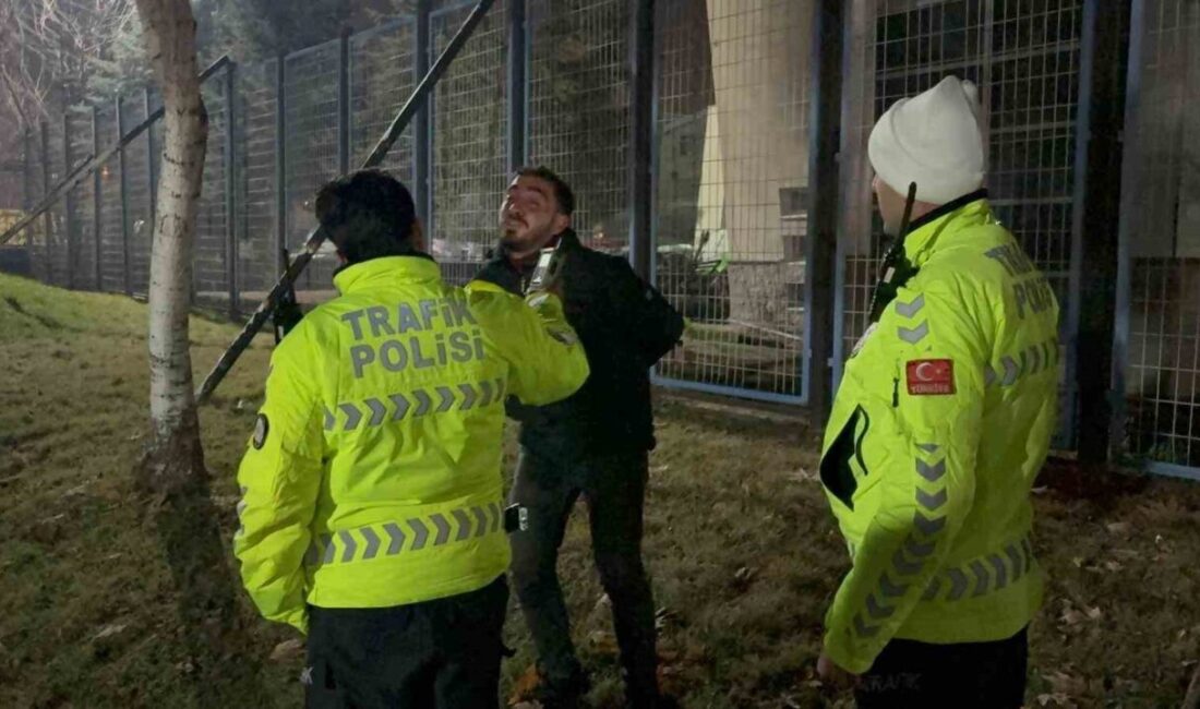Kayseri’de polis ekipleri, Yeniköy Mahallesi’nde hem alkollü hem de plakasız