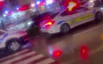 Bursa’nın işlek caddelerinden olan FSM Bulvarı’nda meydana gelen trafik kazasında