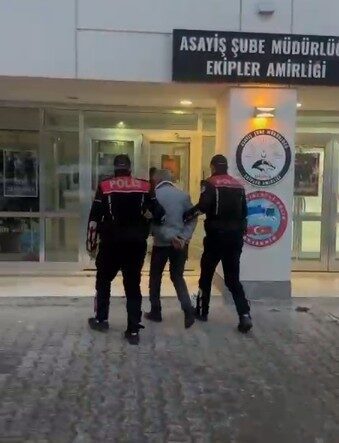 Eskişehir’de polis ekipleri, şüpheli bir durumdan dolayı kontrol ettikleri ve