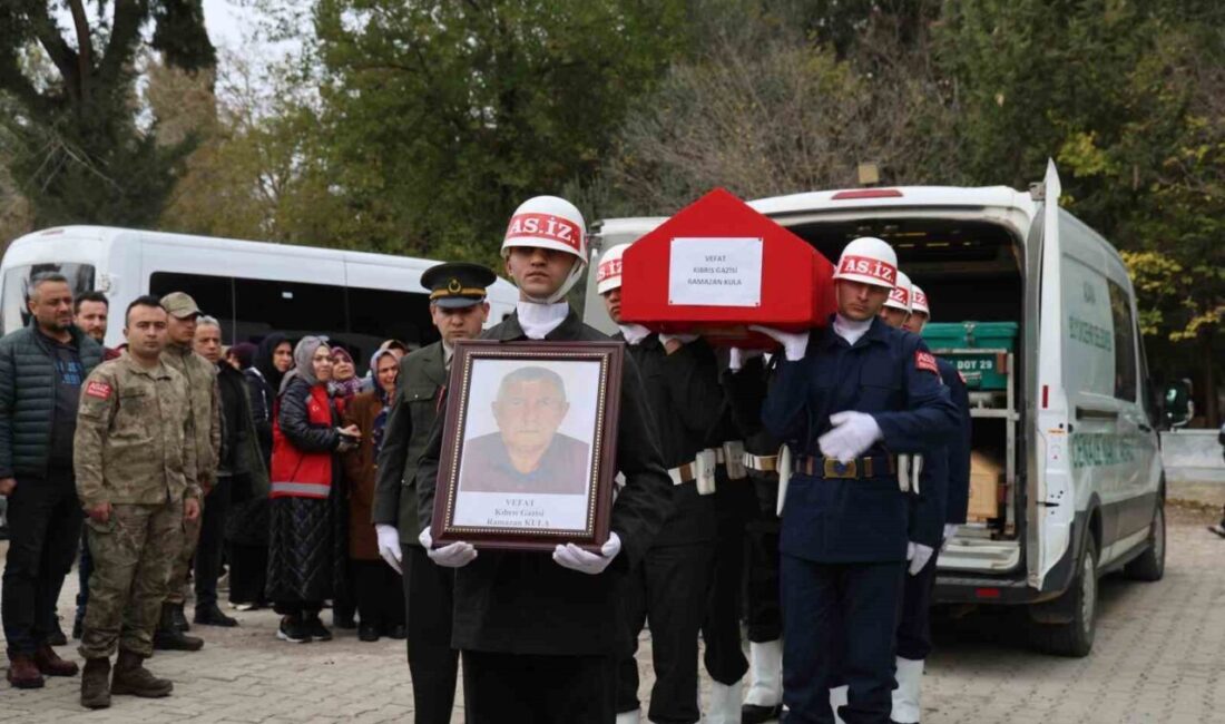 Adana’nın Kozan ilçesinde yaşayan ve Kıbrıs Gazisi unvanına sahip olan