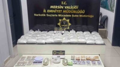 Mersin Emniyet Müdürlüğü ekipleri, yaklaşık 4 milyon TL değerinde döviz