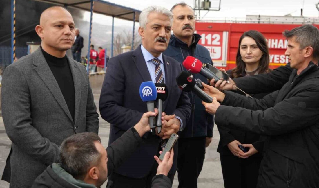 Kırıkkale Valisi Mehmet Makas, Kırıkkale Organize Sanayi Bölgesi’ndeki kimya fabrikasında