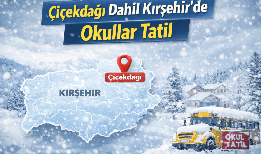 Kırşehir genelinde etkili olan olumsuz hava koşulları ve buzlanma nedeniyle