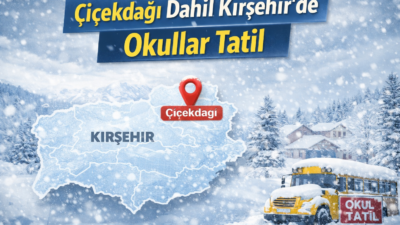 Kırşehir genelinde etkili olan olumsuz hava koşulları ve buzlanma nedeniyle