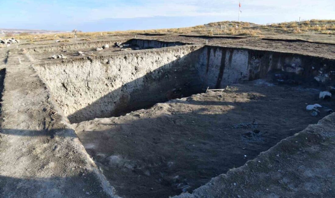 Kırşehir’de bulunan Hashöyük mevkiinde gerçekleştirilen arkeolojik araştırmalar çerçevesinde yeni bir