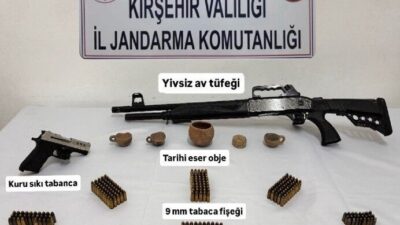 Kırşehir ilinde yürütülen Kaçakçılık ve Organize Suçlarla Mücadele operasyonları sonucunda,