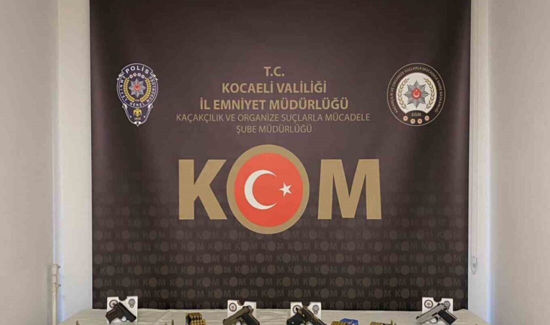 Kocaeli ve İstanbul’da suç örgütüne karşı gerçekleştirilen eş zamanlı operasyonda