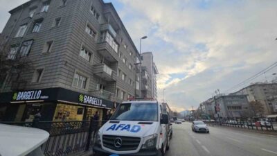 Melikgazi ilçesinde yer alan bir apartmanda kolonlardan gelen ses ihbarı