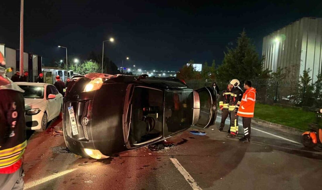 Çerkezköy ilçesinde meydana gelen talihsiz olayda, alkollü bir sürücü kontrolünden