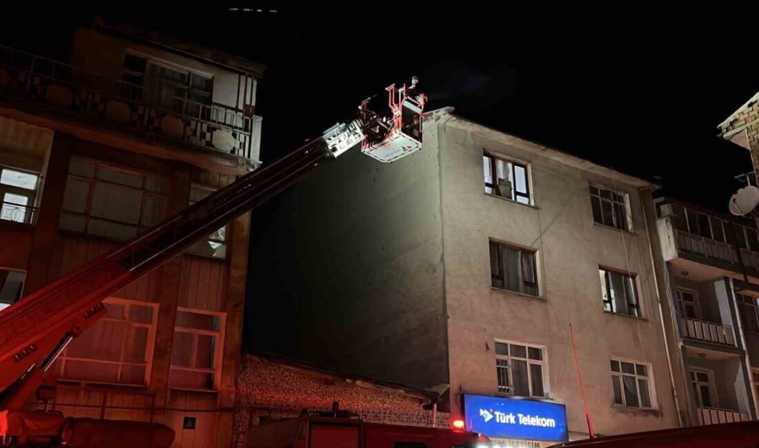 Konya’nın Meram ilçesinde, Sahibiata Mahallesi Kumru Sokak’ta bulunan 3 katlı