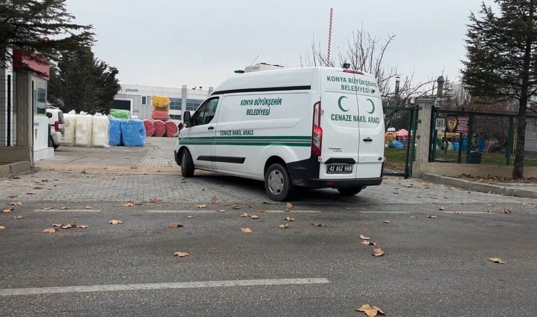 Konya’da bir sanayi bölgesindeki iş yerinde meydana gelen iş kazasında