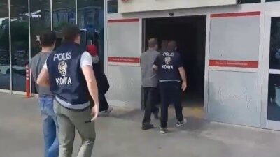 Konya’da aralarında husumet bulunan bir kişinin evine yanıcı madde atıldığı