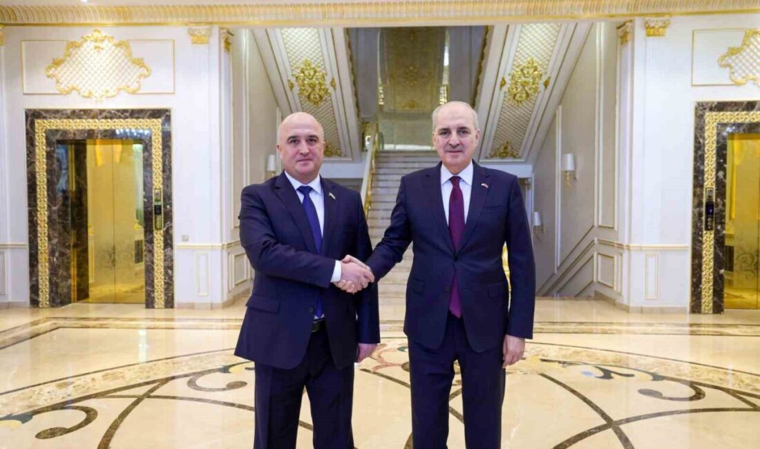 TBMM Başkanı Numan Kurtulmuş, resmi ziyaret için gittiği Tacikistan’ın Duşanbe